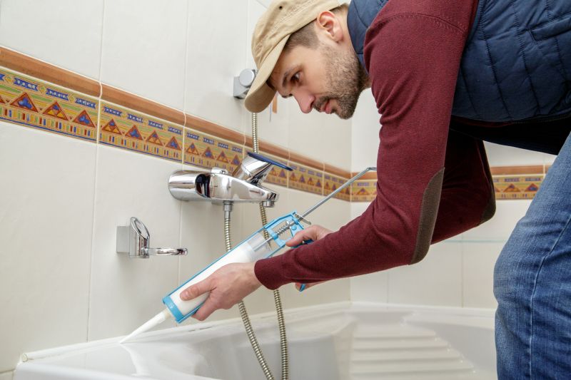 Professional Installing a Bathtub